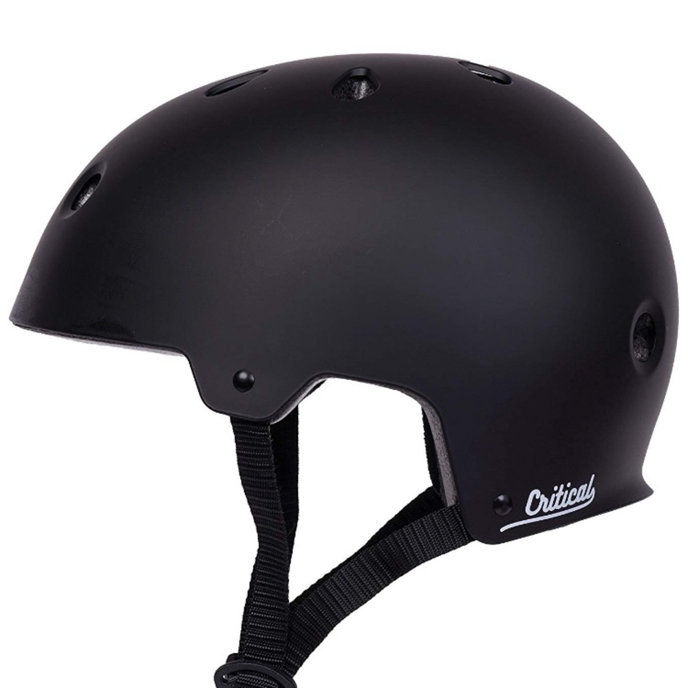 Black Critical Cycles Classic Bike/Skate Helmet